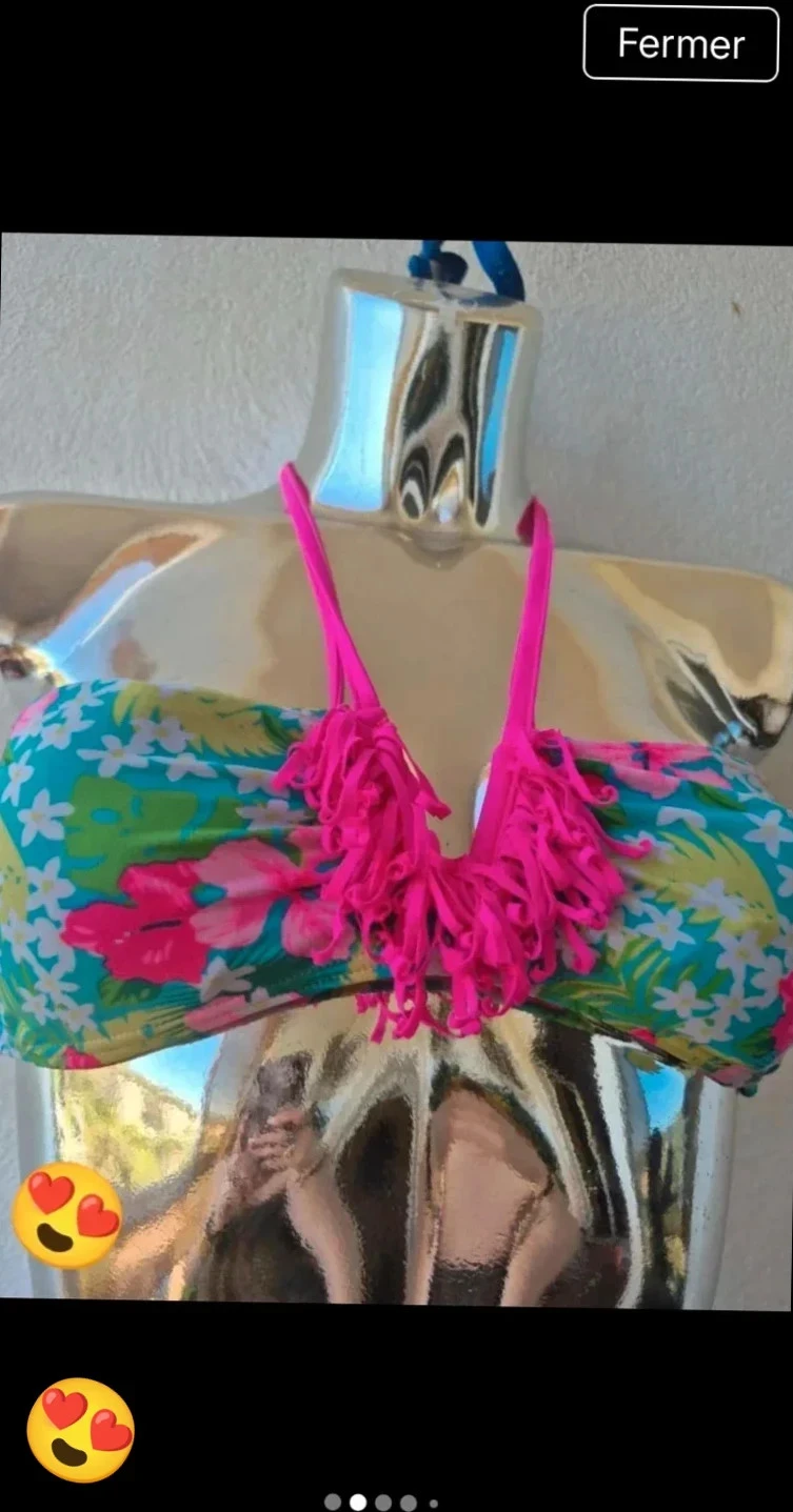 Bañador de 2 piezas con flores – photo 2